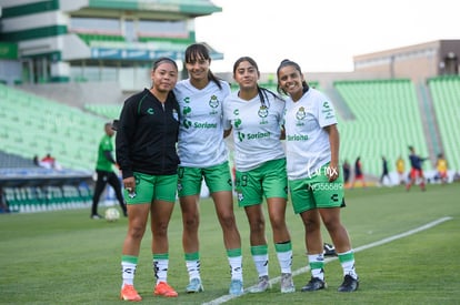 Yessenia Novella, Layda Fernandez, Mereli Zapata, Paulina Pe | Santos vs Toluca J10 C2023 Liga MX femenil