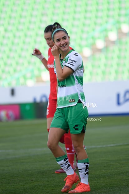 Daniela Delgado | Santos vs Toluca J10 C2023 Liga MX femenil