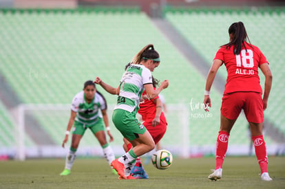 Daniela Delgado | Santos vs Toluca J10 C2023 Liga MX femenil