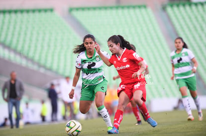 Brenda León, Patricia Jardón | Santos vs Toluca J10 C2023 Liga MX femenil