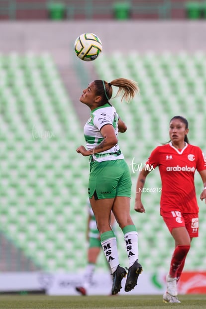 Alexia Villanueva | Santos vs Toluca J10 C2023 Liga MX femenil