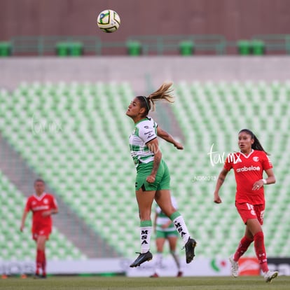 Alexia Villanueva | Santos vs Toluca J10 C2023 Liga MX femenil