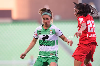 Patricia Jardón, Daniela Delgado | Santos vs Toluca J10 C2023 Liga MX femenil