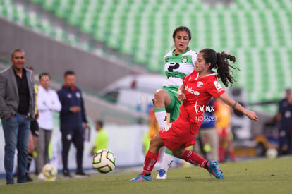 Patricia Jardón, Judith Félix | Santos vs Toluca J10 C2023 Liga MX femenil