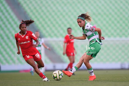 Daniela Delgado | Santos vs Toluca J10 C2023 Liga MX femenil