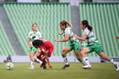 Alexia Villanueva, Judith Félix | Santos vs Toluca J10 C2023 Liga MX femenil