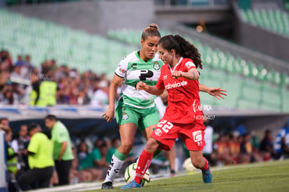 Alexia Villanueva, Patricia Jardón | Santos vs Toluca J10 C2023 Liga MX femenil