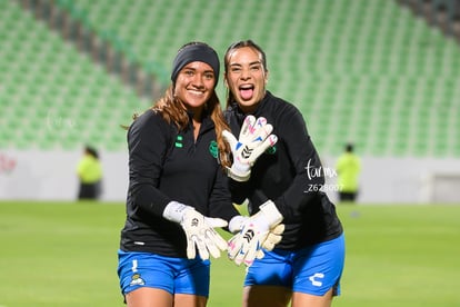 Hannia De Ávila, Karol Contreras | Santos vs Toluca  femenil