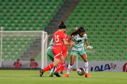 Michel Ruiz, Natalia Gómez Junco | Santos vs Toluca  femenil