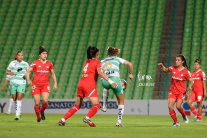 Luisa De Alba, Natalia Colin | Santos vs Toluca  femenil