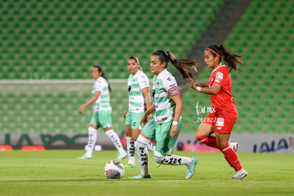 Vanessa Penuna, Alexxandra Ramírez | Santos vs Toluca  femenil