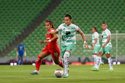 Cinthya Peraza, Alexxandra Ramírez | Santos vs Toluca  femenil