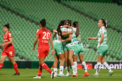 Luisa De Alba, Lia Romero | Santos vs Toluca  femenil