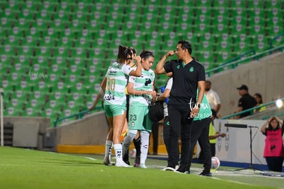 Lia Romero, Vinicio Guerrero | Santos vs Toluca  femenil