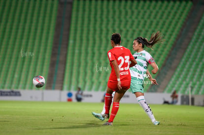 Vanessa Penuna, Alexxandra Ramírez | Santos vs Toluca  femenil