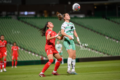 Luisa De Alba, Natalia Colin | Santos vs Toluca  femenil