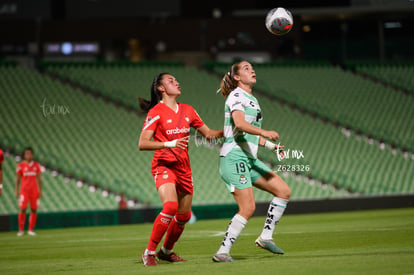 Luisa De Alba, Natalia Colin | Santos vs Toluca  femenil