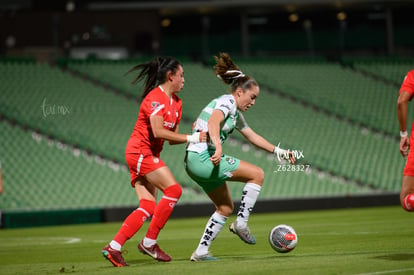 Luisa De Alba, Natalia Colin | Santos vs Toluca  femenil