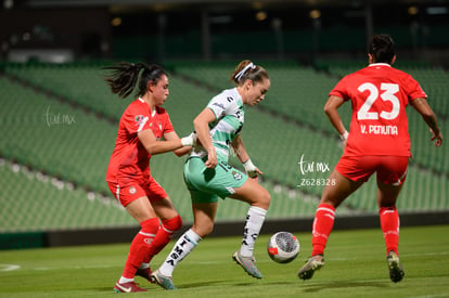 Luisa De Alba, Natalia Colin | Santos vs Toluca  femenil