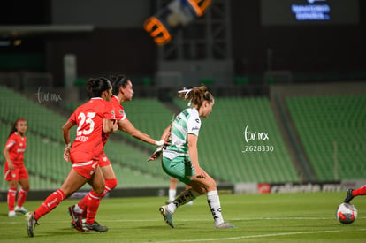 Luisa De Alba | Santos vs Toluca  femenil