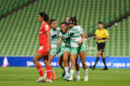 Michel Ruiz, Lia Romero | Santos vs Toluca  femenil