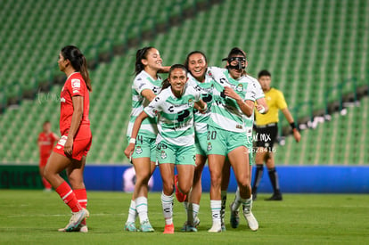 Michel Ruiz, Katia Estrada | Santos vs Toluca  femenil