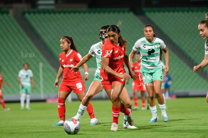 Lia Romero, Jazmín López | Santos vs Toluca  femenil