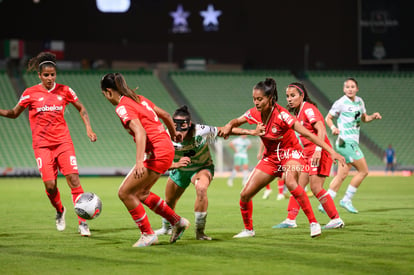 Lia Romero, Jazmín López | Santos vs Toluca  femenil