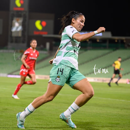 Katia Estrada | Santos vs Toluca  femenil