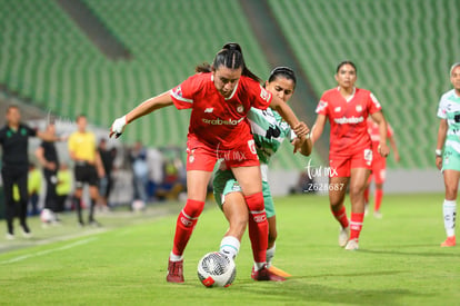 Brenda León, Natalia Colin | Santos vs Toluca  femenil