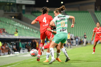 Luisa De Alba, Natalia Colin | Santos vs Toluca  femenil