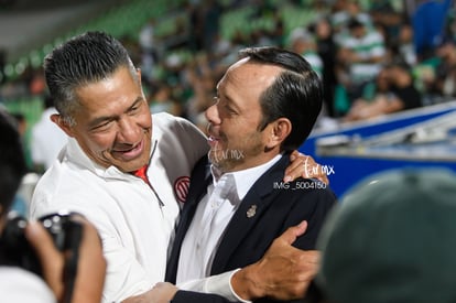 Marcos Ambriz, Eduardo Fentanes | Santos vs Toluca J7 C2023 Liga MX