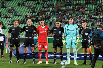 Capitanes, Carlos Acevedo, Claudio Baeza | Santos vs Toluca J7 C2023 Liga MX