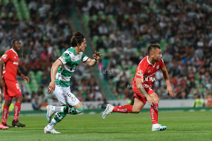 Jean Meneses, Alan Cervantes | Santos vs Toluca J7 C2023 Liga MX