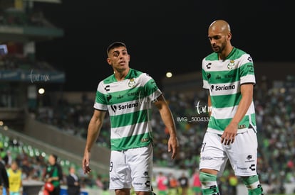 Juan Brunetta, Matheus Doria | Santos vs Toluca J7 C2023 Liga MX