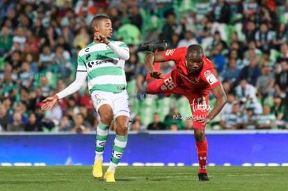 Harold Preciado, Andrés Mosquera | Santos vs Toluca J7 C2023 Liga MX