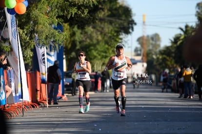 Fernanda Arguijo, Jorge Angulo | Carrera  21K Siglo META