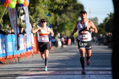 Fernanda Arguijo, Jorge Angulo | Carrera  21K Siglo META