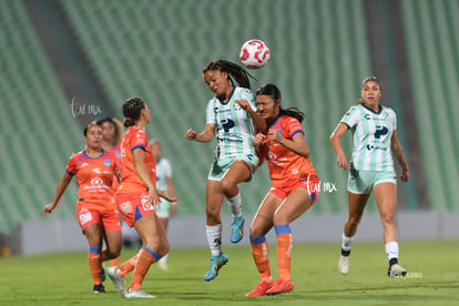 Kimberli Gómez, Chinyelu Asher | Santos Laguna vs Mazatlán FC femenil