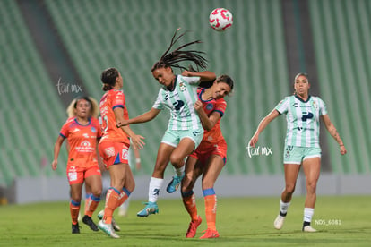 Kimberli Gómez, Chinyelu Asher | Santos Laguna vs Mazatlán FC femenil