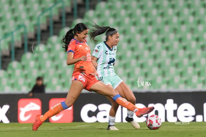 Lia Romero, Samantha López | Santos Laguna vs Mazatlán FC femenil