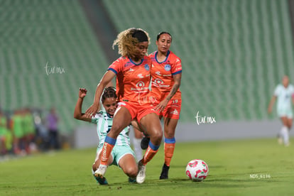 Olga Massombo | Santos Laguna vs Mazatlán FC femenil