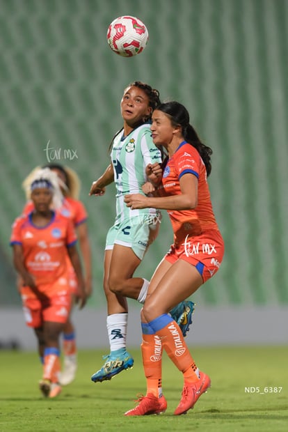 Kimberli Gómez, Samantha López | Santos Laguna vs Mazatlán FC femenil