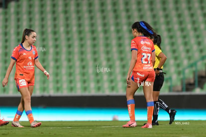 María Montaño, Ana Becerra | Santos Laguna vs Mazatlán FC femenil