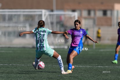 Yolanda Lira, Brenda Rodríguez | Santos Laguna vs Rayadas del Monterrey femenil sub19