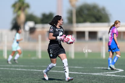 Daniela Iñiguez | Santos Laguna vs Rayadas del Monterrey femenil sub19