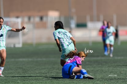 Sara Ortiz, Hiromi Alaniz | Santos Laguna vs Rayadas del Monterrey femenil sub19