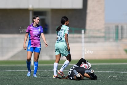 Renata Ramírez, Sandra Guillermo | Santos Laguna vs Rayadas del Monterrey femenil sub19