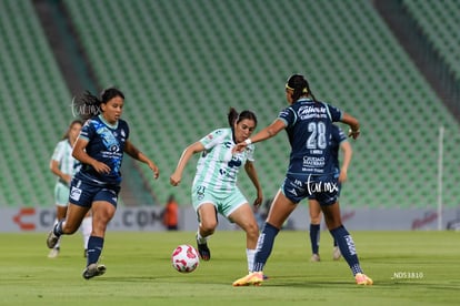 Barbara Murillo, Judith Félix | Santos Laguna vs Puebla femenil