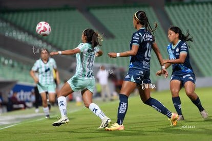 Michel Ruiz, Barbara Murillo | Santos Laguna vs Puebla femenil